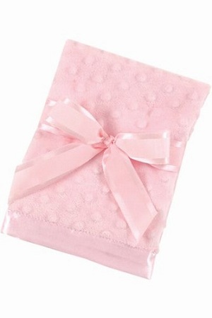 Small Pink Dottie Snuggle Blankie 197004